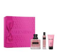 Valentino Born In Roma 100ml EDP Spray + 15ml EDP + 50ml Body Lotion Gift Set 2024