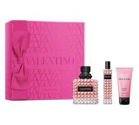 Valentino Donna Born In Roma Eau de Parfum 100ml Gift Set 2022 (Contains 100ml EDP, 50ml Body Lotion & 10ml Travel Spray)