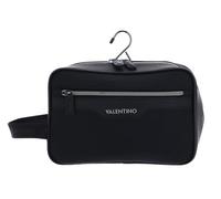 VALENTINO Efeo Soft Cosmetic Case with Strap Nero, Nero, Soft Cosmetic Bag