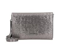 Valentino Ember Clutch purse 20 cm silver colored