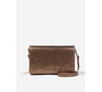 Valentino Ember Flap Bag in Bronze (20cm) - Brown - One size
