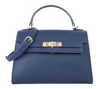 Valentino Fae Re Satchel Handbag Shoulder Bag Blue Dark Blue