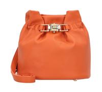 Valentino Fedora Shoulder bag Leather 21 cm orange