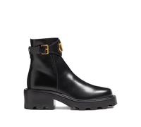 Valentino Garavani 55mm VLogo Signature buckle-fastening boots - Black 35-35.5-36-37-37.5-38-38.5-39-40-40.5-41-41.5-42
