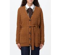VALENTINO GARAVANI Belted Cardigan in 100% Cashmere with Tie-Waist - Size: M - female