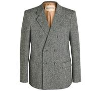 Valentino Garavani Double-breasted Tweed Blazer - Grey - 48 (IT48 / M)