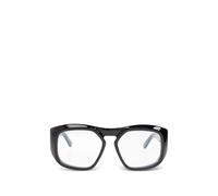VALENTINO GARAVANI EYEWEAR VLogo geometric-frame glasses - Black OS