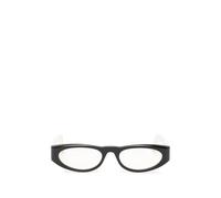 VALENTINO GARAVANI EYEWEAR VLogo geometric-frame sunglasses - Black 51-53