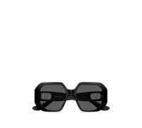 VALENTINO GARAVANI EYEWEAR VLogo geometric-frame sunglasses - Black 55