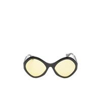 VALENTINO GARAVANI EYEWEAR VLogo geometric-frame sunglasses - Black 61