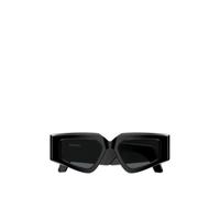VALENTINO GARAVANI EYEWEAR VLogo geometric-frame sunglasses - Black OS