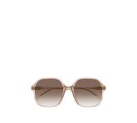 VALENTINO GARAVANI EYEWEAR VLogo geometric-frame sunglasses - Neutrals 56