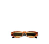 VALENTINO GARAVANI EYEWEAR VLogo oval-frame sunglasses - Brown 53