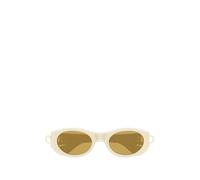 VALENTINO GARAVANI EYEWEAR VLogo oval-frame sunglasses - Neutrals 52