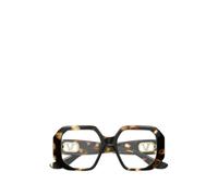 VALENTINO GARAVANI EYEWEAR VLogo Signature geometric-frame glasses - Brown 52