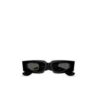 VALENTINO GARAVANI EYEWEAR VLogo Signature geometric-frame sunglasses - Black OS