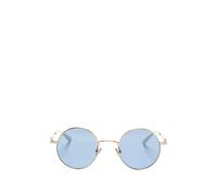 VALENTINO GARAVANI EYEWEAR VLogo Signature round-frame sunglasses - Gold 48