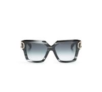 VALENTINO GARAVANI EYEWEAR VLogo Signature square-frame sunglasses - Black 55
