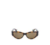 VALENTINO GARAVANI EYEWEAR VLogo tortoiseshell-effect sunglasses - Brown 54