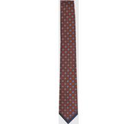 VALENTINO GARAVANI Floral Print Silk Tie with VLogo Signature - Size: OS - male
