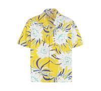 Valentino Garavani graphic-print short-sleeve shirt - Yellow 46