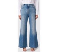 VALENTINO GARAVANI High-Waisted Flare Jeans in Cotton Denim - Size: 27 - female
