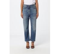 VALENTINO GARAVANI High-Waisted Straight-Leg Jeans in Blue Denim - Size: 25 - female