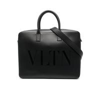 Valentino Garavani logo-print laptop bag - Black One Size