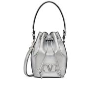 Valentino Garavani mini VLogo Signature bucket bag - Grey One Size
