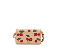 Valentino Garavani mini VLogo Signature Cherryfic-print shoulder bag - Neutrals One Size