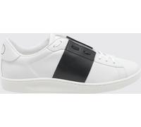 VALENTINO GARAVANI Open Calf Leather Sneakers with VLogo Signature - Size: 42 - male