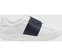 VALENTINO GARAVANI Open Calf Leather Sneakers with VLogo Signature - Size: 46 - male