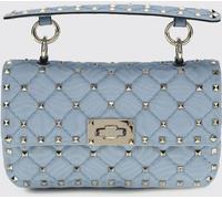 VALENTINO GARAVANI Rockstud Spike Mini Handbag in Embroidered Viscose with Studs - Size: OS - female