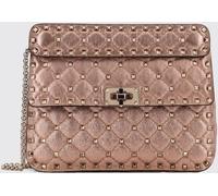 VALENTINO GARAVANI Rockstud Spike Quilted Laminated Nappa Bag - Size: OS - female
