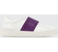 VALENTINO GARAVANI Rockstud Untitled Sneakers in Smooth Leather with Studs - Size: 38 - female