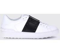 VALENTINO GARAVANI Rockstud Untitled Sneakers in Smooth Leather with Studs - Size: 41 - female
