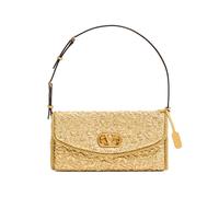 Valentino Garavani small DeVain jacquard shoulder bag - Gold One Size