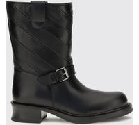 VALENTINO GARAVANI Smooth Leather VLogo Signature Biker Boots - Size: 36½ - female