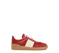 Valentino Garavani Upvillage Panelled Suede Sneakers - Red - 43 (IT43 / UK9)