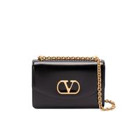 Valentino Garavani Vain logo chain shoulder bag - Black One Size