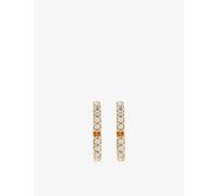Valentino Garavani Valentino Garavani Vlogo Signature Mini Oval Strass Earrings Oro/Crystal