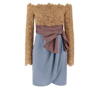 VALENTINO GARAVANI Valentinogaravani 'Fleur A Jours Flower Mix' Dress 40 IT