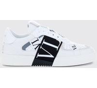 VALENTINO GARAVANI VL7N Smooth Calf Leather Sneakers with Printed Logo - Size: 40 - male