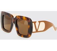 VALENTINO GARAVANI VLogo Butterfly Sunglasses in Tortoiseshell Acetate - Size: OS - female