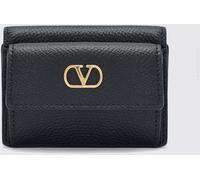 VALENTINO GARAVANI VLogo Signature Grained Leather Wallet - Size: OS - female