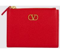 VALENTINO GARAVANI VLogo Signature Grained Leather Wallet - Size: OS - female