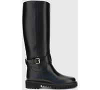 VALENTINO GARAVANI VLogo Signature Leather Knee-High Boots - Size: 37 - female