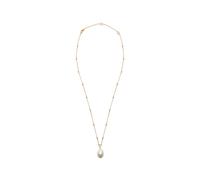 Valentino Garavani Vlogo Signature metal brooch with swarovski crystals and pearls - Gold One Size