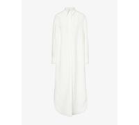 Valentino Garavani Womens Avorio Spread-collar Split-sides Woven Shirt 16
