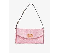 Valentino Garavani Womens Valentino Garavani Devain Small Jacquard Shoulder Bag Rosa
